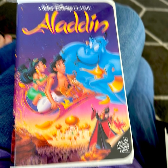 Media Rare A Walt Disney Classic Black Diamond Aladdin Poshmark